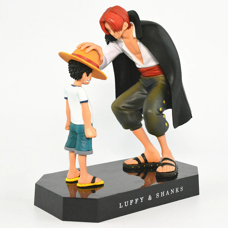 One Piece Luffy & Shanks Figure