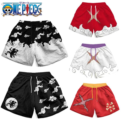 One Piece Anime Shorts for Men