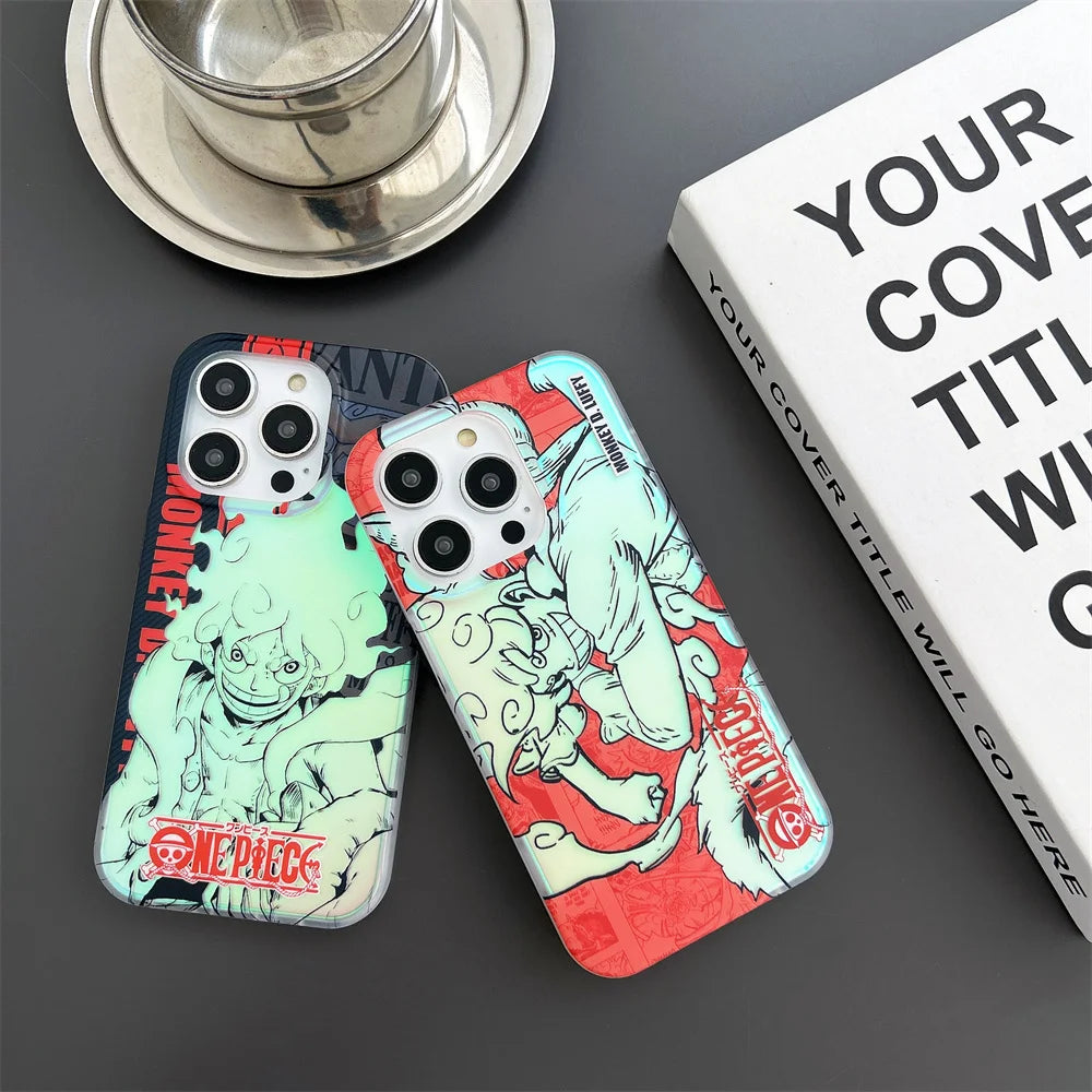 One Piece Luffy New Gear 5th Nika Phone Case