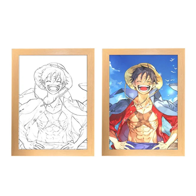 One Piece Light Frame