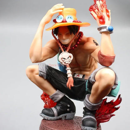 One Piece Ace Barrel Figure