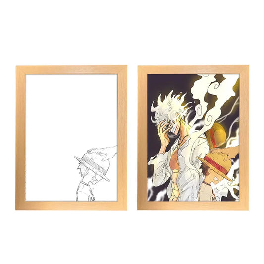 One Piece Light Frame