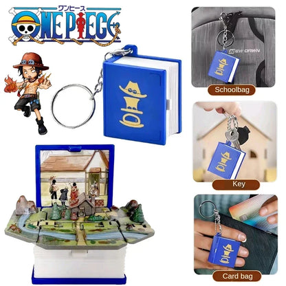 ONE PIECE Keychain Anime 3D