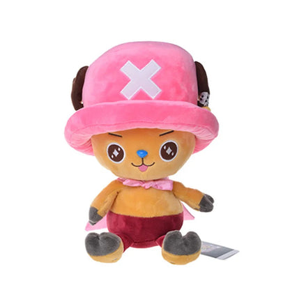 One Piece Tony Tony Chopper Plush Toys Cute Cartoon Luffy Chopper Sabo Sanji Plush Doll Stuffed Anime Toy Doll Gift For Kid