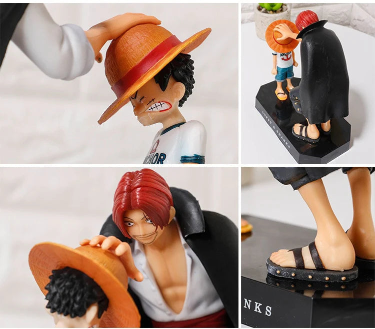 One Piece Luffy & Shanks Figure