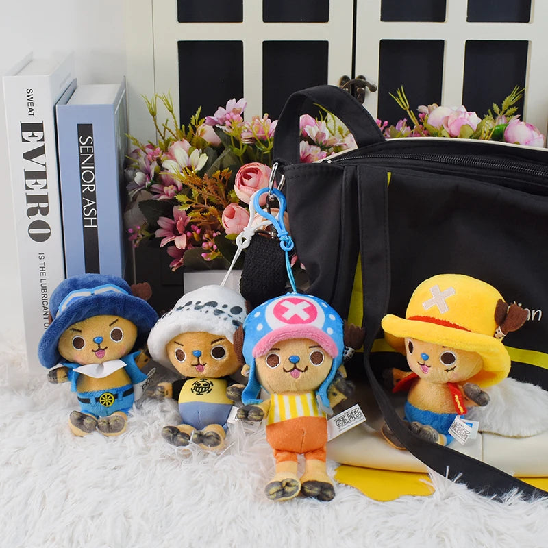 One Piece Tony Tony Chopper Plush Toys Cute Cartoon Luffy Chopper Sabo Sanji Plush Doll Stuffed Anime Toy Doll Gift For Kid