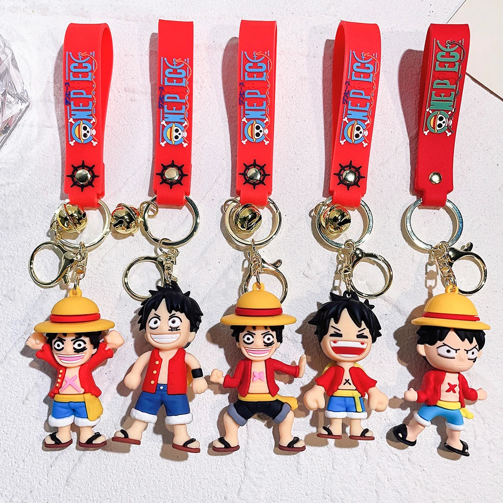 One Piece Monkey D. Luffy Keychain - Multi-Style