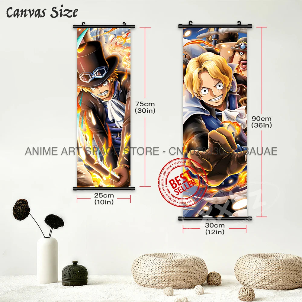 One Piece Wall Scroll