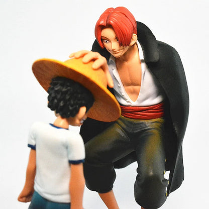 One Piece Luffy & Shanks Figure