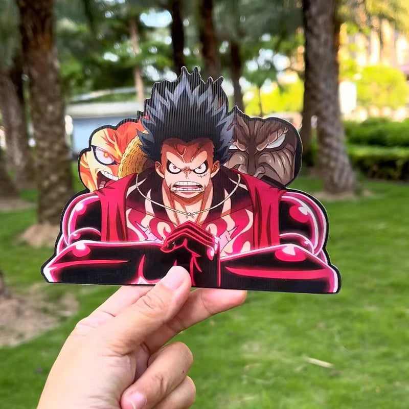 One Piece 3D Motion Sticker - Luffy