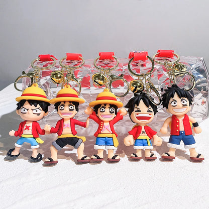 One Piece Monkey D. Luffy Keychain - Multi-Style