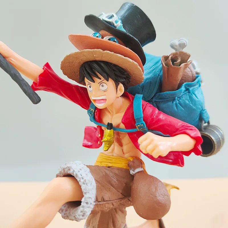 One Piece Three Brothers Figure Set - Luffy, Ace and Sabo