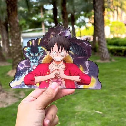 One Piece 3D Motion Sticker - Luffy