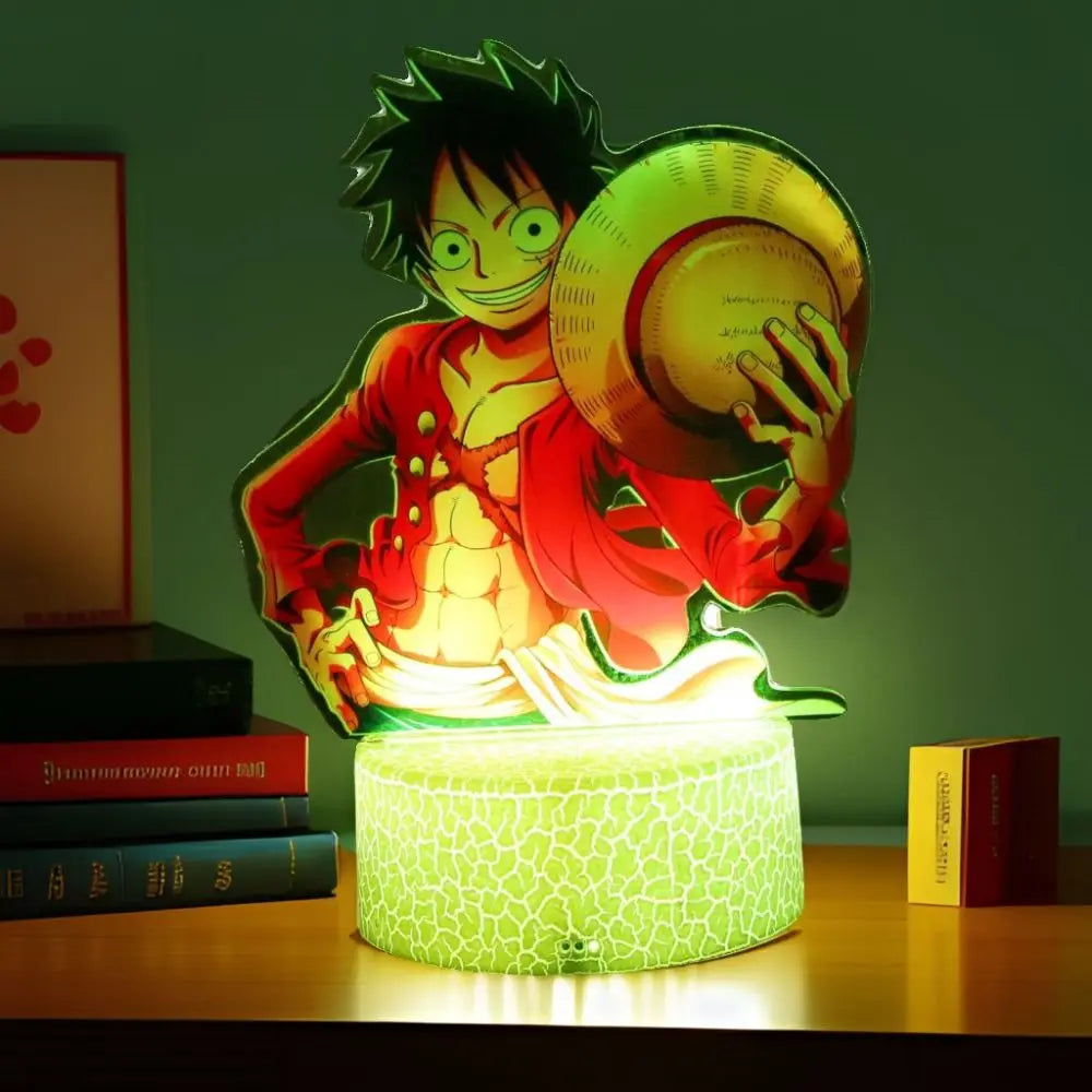 One Piece Action Figure 3D Lamp Luffy Zoro