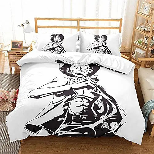 One Piece Boys Double Duvet Cover Comforter Sets Sheet Bedspreads