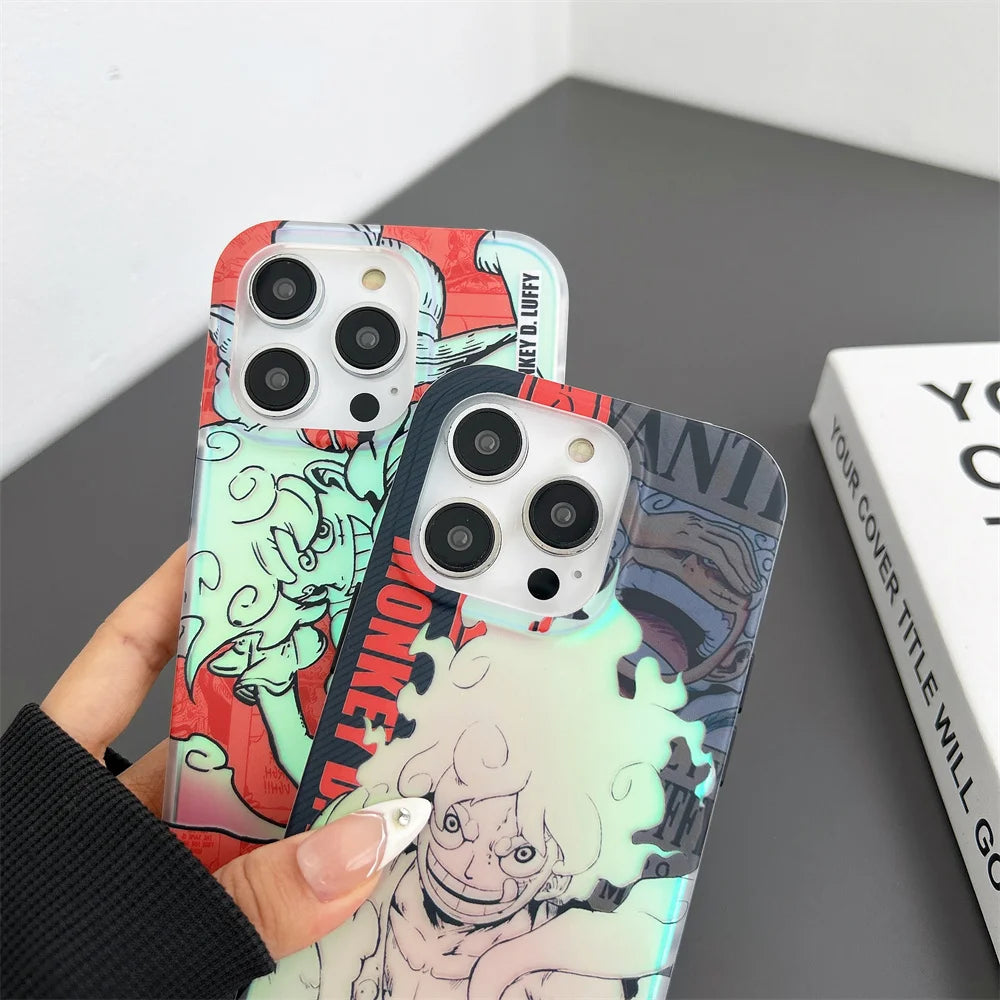 One Piece Luffy New Gear 5th Nika Phone Case