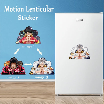 One Piece 3D Motion Sticker - Luffy