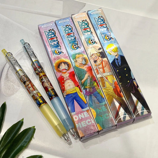 One Piece Gel Pen Luffy Zoro Sanji Signature Pen