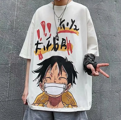 One Piece Luffy Oversized T-Shirts