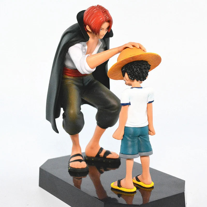 One Piece Luffy & Shanks Figure