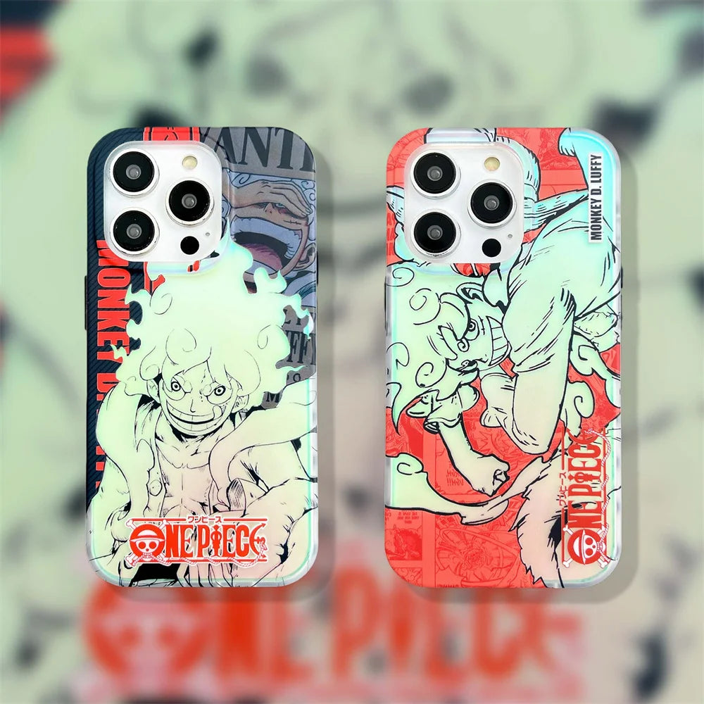 One Piece Luffy New Gear 5th Nika Phone Case