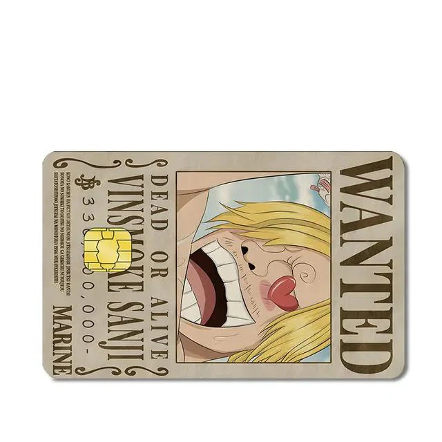 One Piece Credit Card Cover