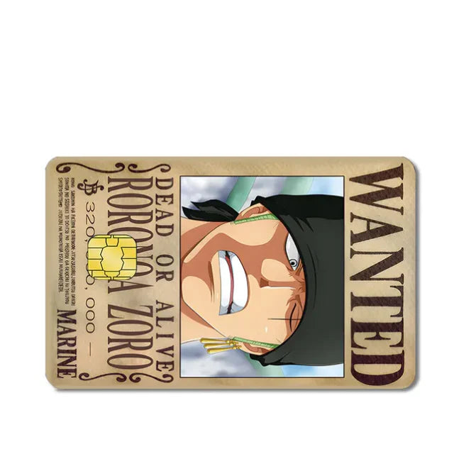 One Piece Credit Card Cover